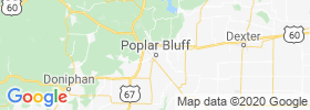 Poplar Bluff map